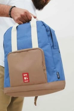 Eco Mochila Lefrik Capsule Multi Ink ( Azul-Marron ) 15 Eco Mochila Lefrik Capsule Multi Ink ( Azul-Marron ) -Viajar Tienda de ventas 10038