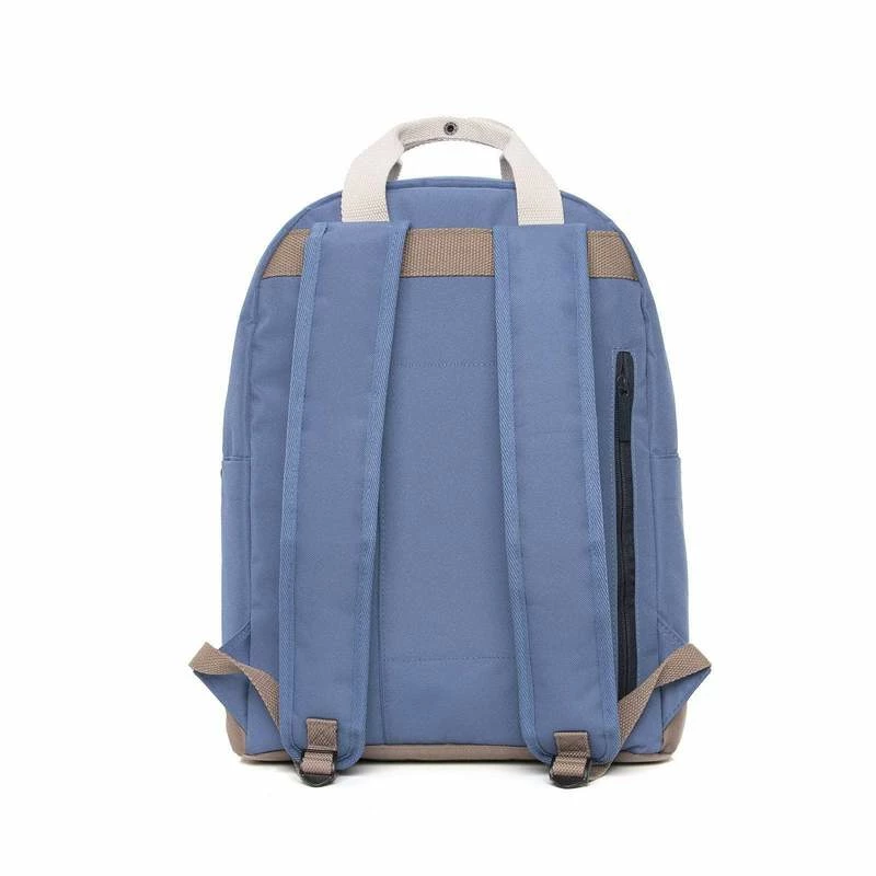 Eco Mochila Lefrik Capsule Multi Ink ( Azul-Marron ) 4 Eco Mochila Lefrik Capsule Multi Ink ( Azul-Marron ) - Imagen 2