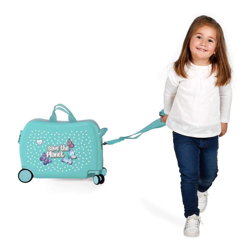Maleta Infantil Correpasilos Movom Save The Planet Azul 13 Maleta Infantil Correpasilos Movom Save The Planet Azul - Imagen 11