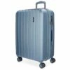 Maleta Grande 75 Cm 4 Ruedas Rigida Expandible Movom Wood Plata -Viajar Tienda de ventas 12539