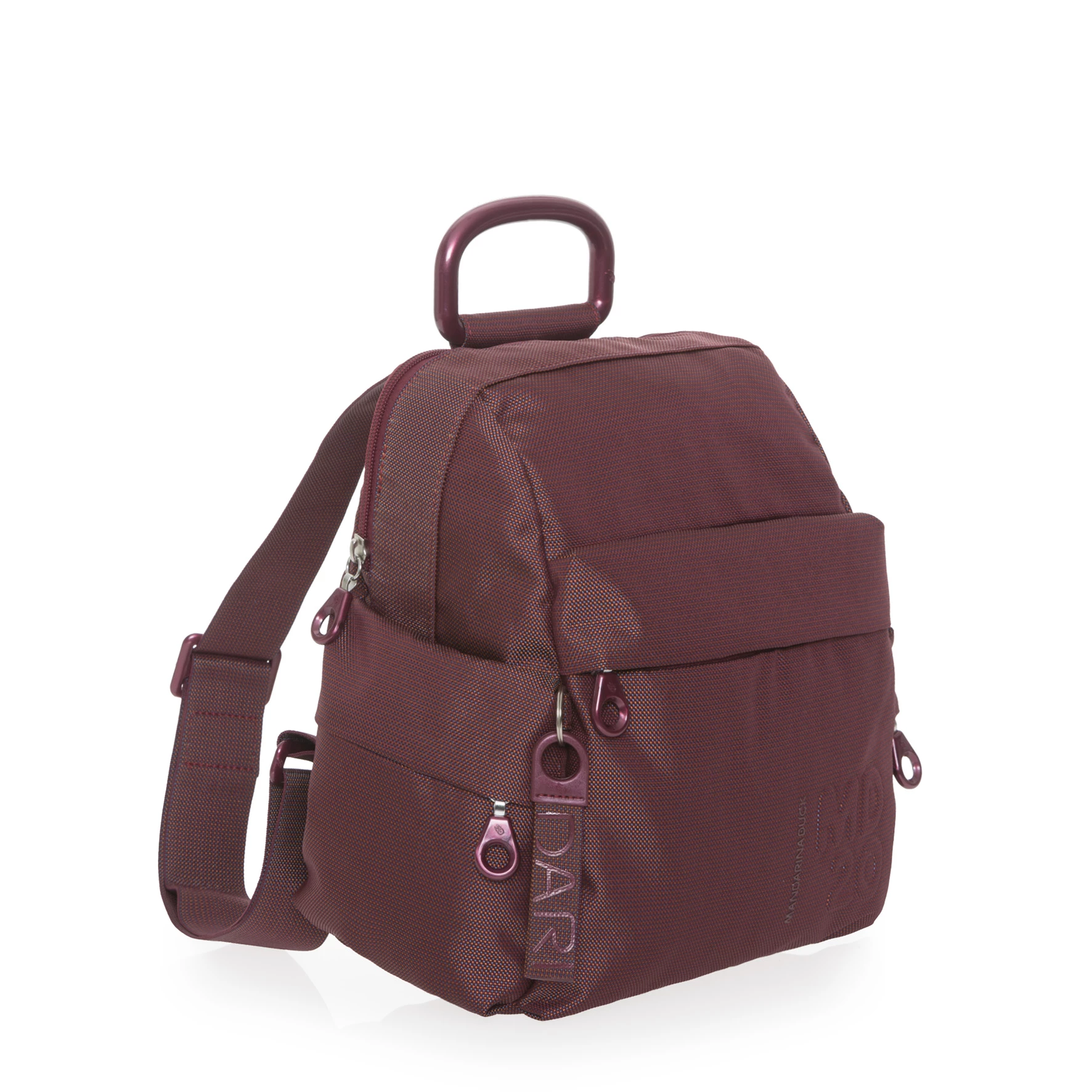 Mochila Pequeña MD20 QMTT1 Mandarina Duck Granate (Cabernet) 6 Mochila Pequeña MD20 QMTT1 Mandarina Duck Granate (Cabernet) - Imagen 4