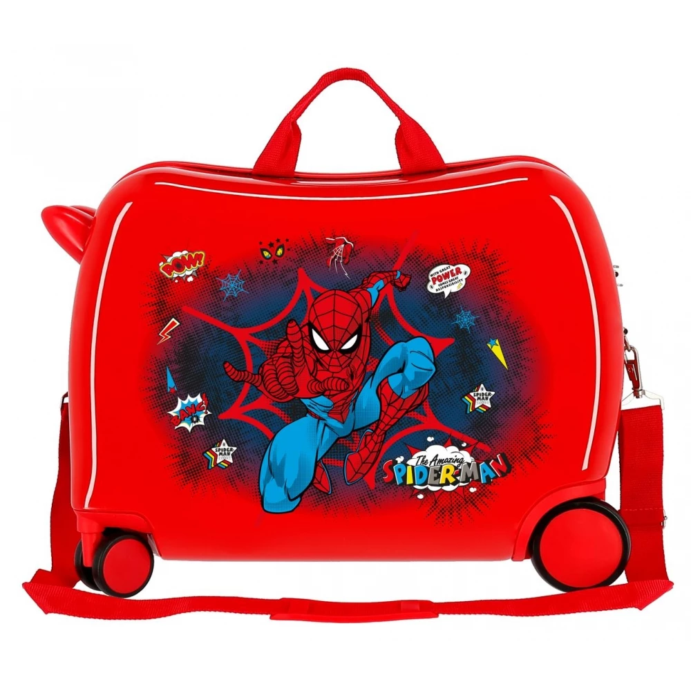 Maleta Infantil Correpasillos 4 Ruedas De Spiderman Pop 3 Maleta Infantil Correpasillos 4 Ruedas De Spiderman Pop