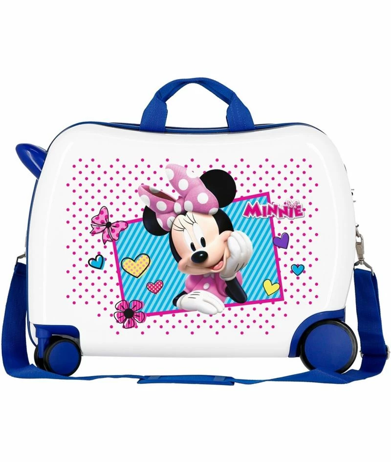 Disney Maleta Infantil Correpasillos 2 Ruedas Multidireccionales Minnie Joy Azul 3 Disney Maleta Infantil Correpasillos 2 Ruedas Multidireccionales Minnie Joy Azul