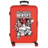 Marvel Maleta Mediana 68 Cm 4 Ruedas Earth´s Mightiest Heroes Rojo -Viajar Tienda de ventas 21528
