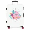 Maleta Mediana 68 Cm Rígida Movom Butterfly Blanco Rosa 1 Maleta Mediana 68 Cm Rígida Movom Butterfly Blanco Rosa -Viajar Tienda de ventas 21926