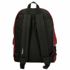 Pepe Jeans Mochila Portaordenador+estuche PPJ Aris Evergreen Rojo Oscuro -Viajar Tienda de ventas 22123