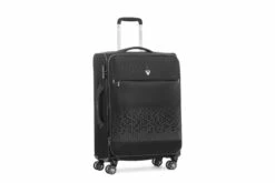Maleta Mediana 65 Cm 4 Ruedas Exp Roncato Crosslite Negro
