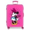 Disney Maleta Mediana 68 Cm 4 Ruedas Rigida Minnie Rock Dots Fucsia -Viajar Tienda de ventas 2357
