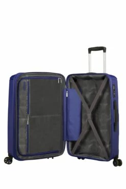 Maleta Cabina 55 Cm 4 R Exp American Tourister Soundbox Azul (Midnight Navy -Viajar Tienda de ventas 23603