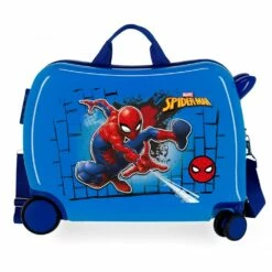 Marvel Maleta Infantil Correpasillos Spiderman Red 2 Ruedas Multidireccionales -Viajar Tienda de ventas 23899
