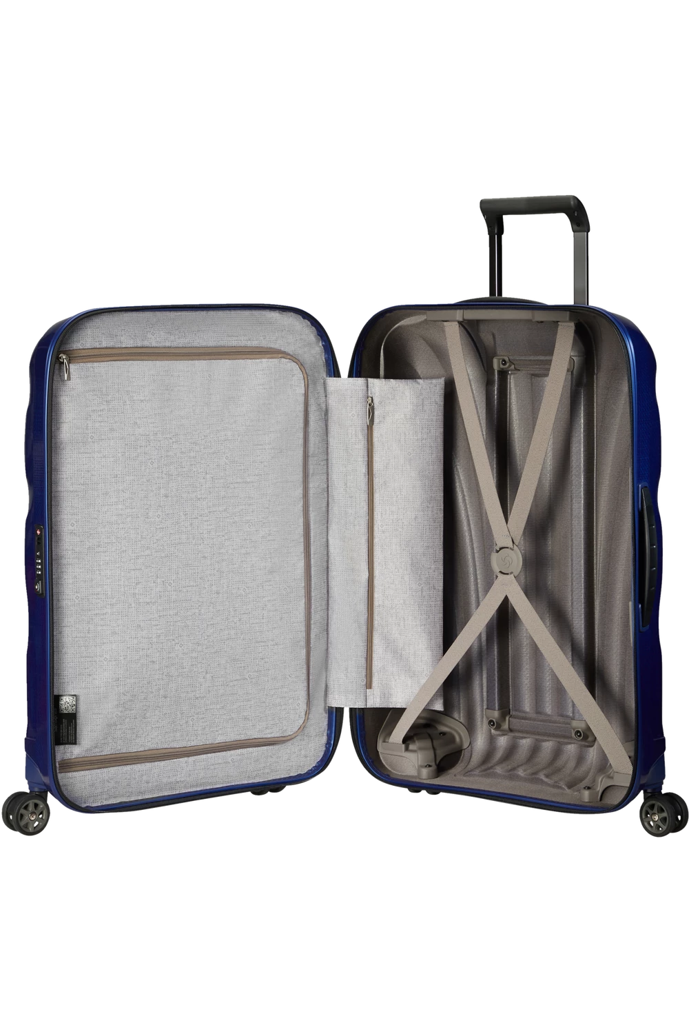 Maleta Trolley Grande 75 Cm 4 Ruedas Samsonite C-Lite Azul (Deep Blue) 4 Maleta Trolley Grande 75 Cm 4 Ruedas Samsonite C-Lite Azul (Deep Blue) - Imagen 2