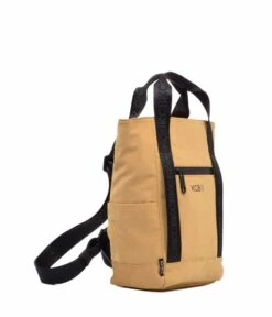 Mochila Pequeña 2 Asas KCB 2701 Mostaza -Viajar Tienda de ventas 24287