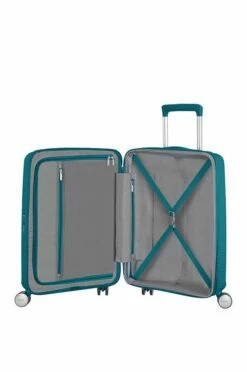 Maleta Cabina 55 Cm Exp 4 R American Tourister Soundbox Verde (Jade Green 23 Maleta Cabina 55 Cm Exp 4 R American Tourister Soundbox Verde (Jade Green -Viajar Tienda de ventas 24430