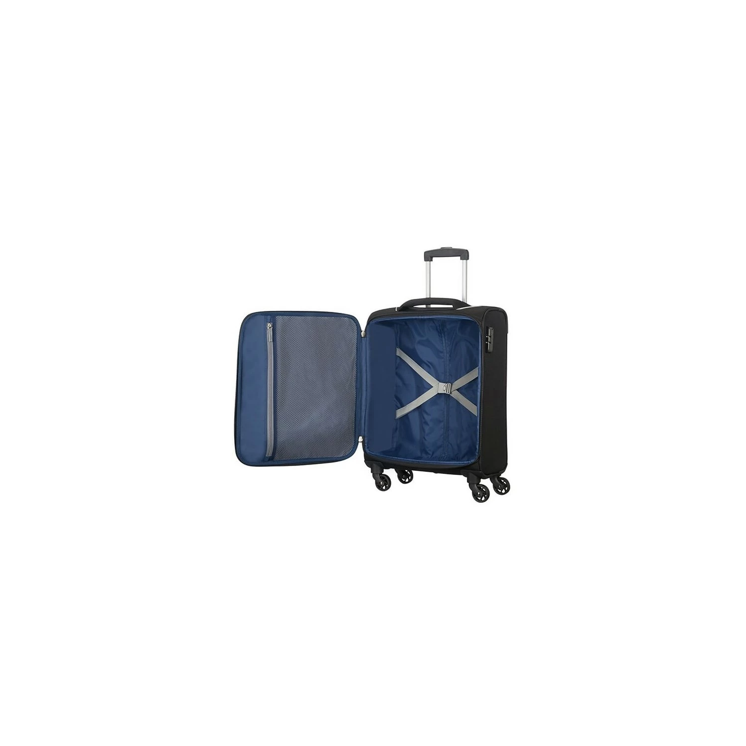 Maleta Cabina 55 Cm 4 Ruedas American Tourister Holiday Heat Negro 4 Maleta Cabina 55 Cm 4 Ruedas American Tourister Holiday Heat Negro - Imagen 2