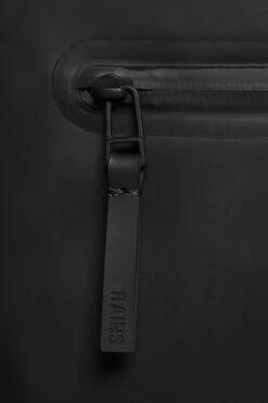 Mochila Roll Top Rucksac Rains Negro 9 Mochila Roll Top Rucksac Rains Negro -Viajar Tienda de ventas 24655