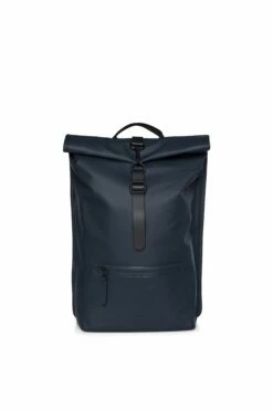 Mochila Roll Top Rucksac Rains Azul Marino (Navy)