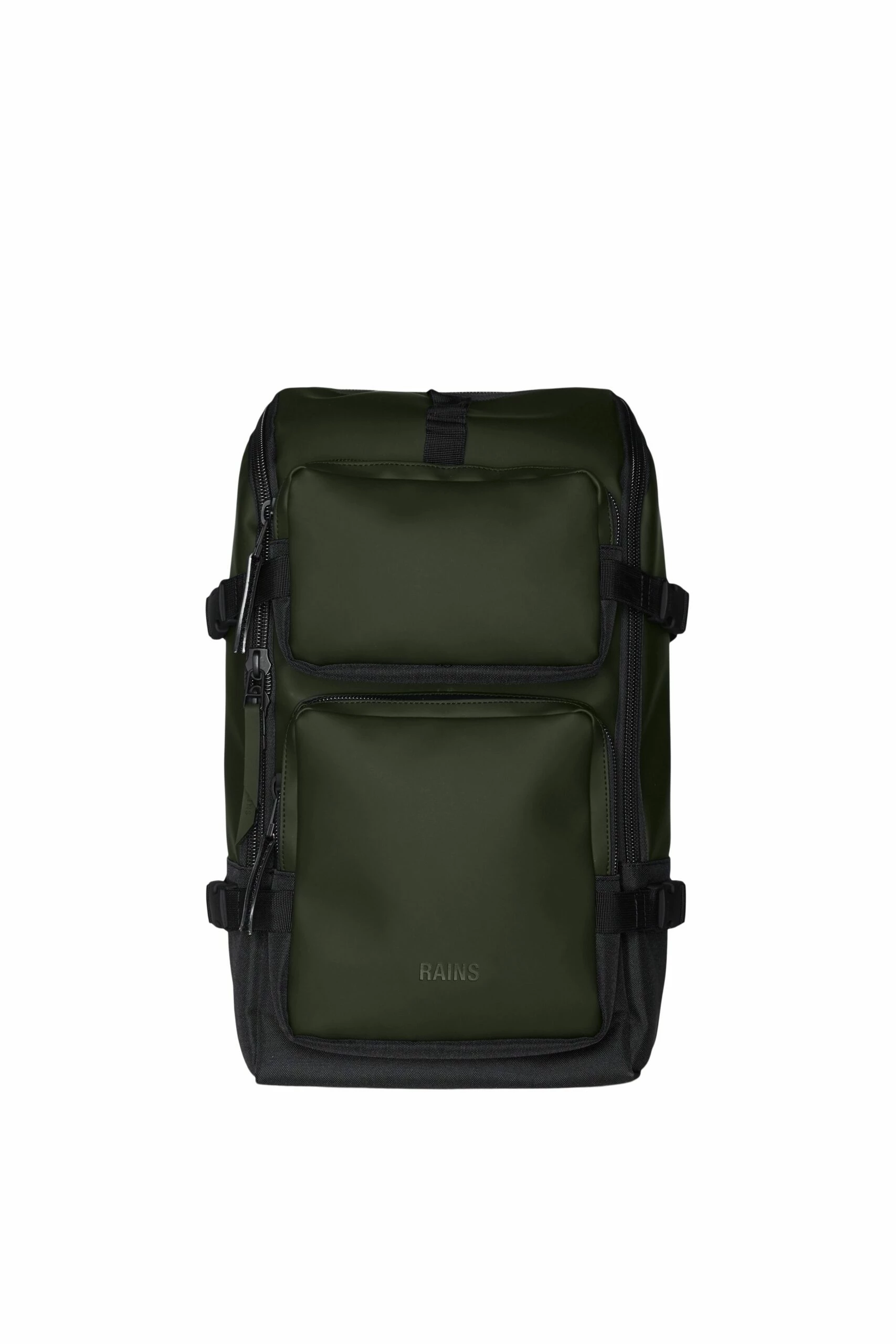 Mochila Rains Charger Verde (Green) 3 Mochila Rains Charger Verde (Green)