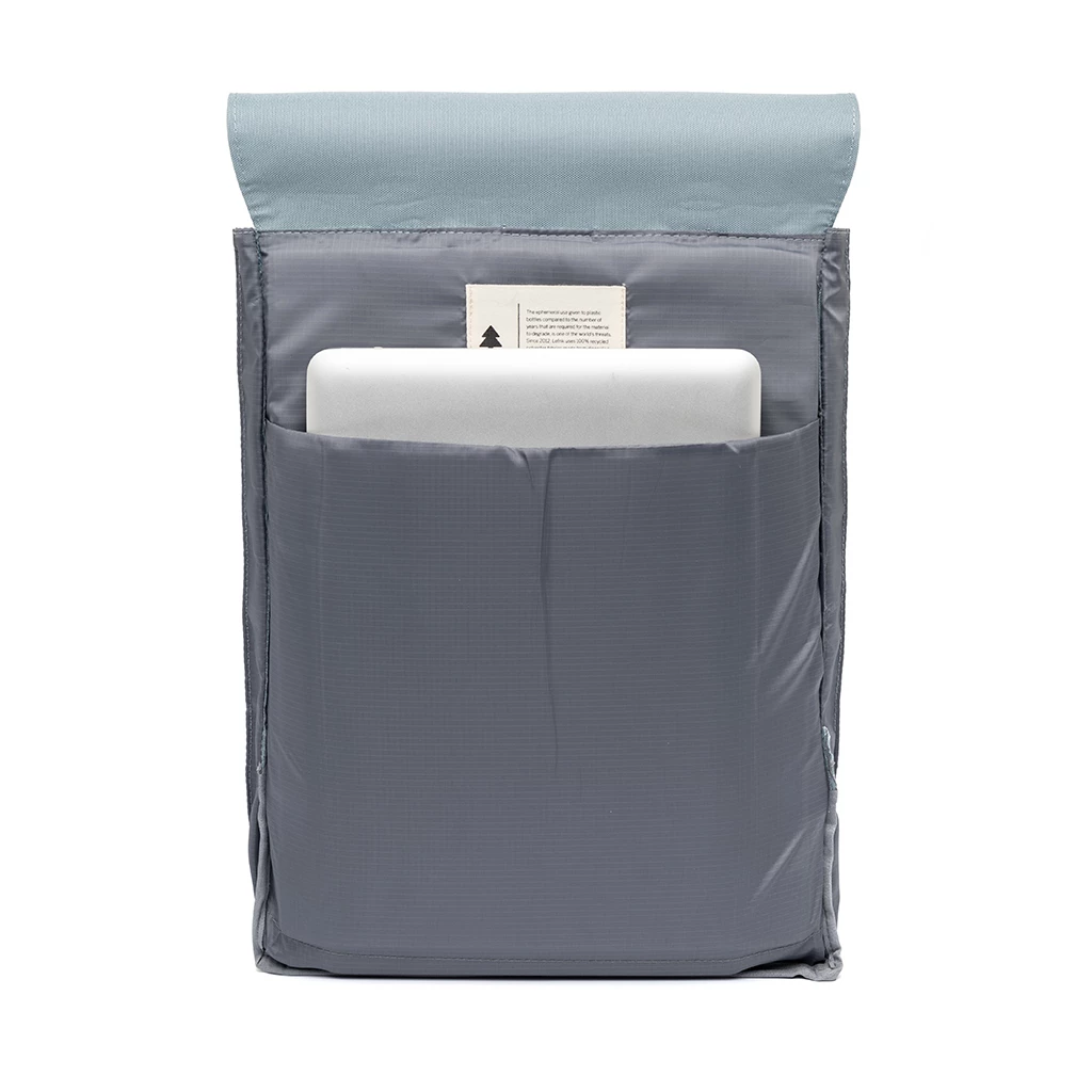 Mochila Lefrik Handy Metal Hook Azul Piedra ( Stone Blue ) 4 Mochila Lefrik Handy Metal Hook Azul Piedra ( Stone Blue ) - Imagen 2