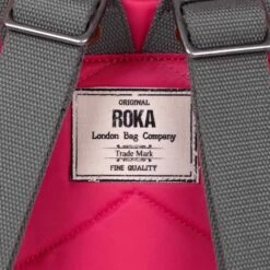 Mochila Roka London Bantry B Pequeña Sostenible Nylon Rosa (Raspberry) 14 Mochila Roka London Bantry B Pequeña Sostenible Nylon Rosa (Raspberry) -Viajar Tienda de ventas 24878