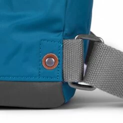 Mochila Roka London Bantry B Pequeña Sostenible Nylon Turquesa (Marine) -Viajar Tienda de ventas 24882