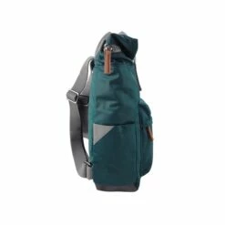 Mochila Roka London Canfield B Pequeña Sostenible Nylon Verde (Teal) -Viajar Tienda de ventas 25113