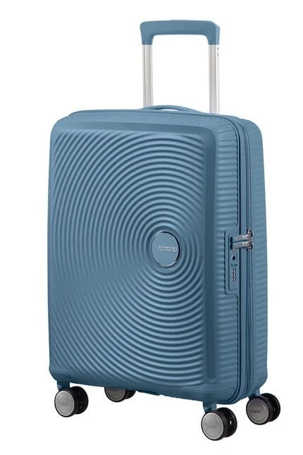 Maleta Cabina 55 Cm Exp 4 R American Tourister Soundbox Azul ( Ston 3 Maleta Cabina 55 Cm Exp 4 R American Tourister Soundbox Azul ( Ston