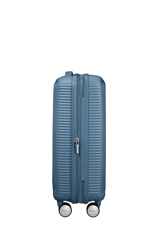 Maleta Cabina 55 Cm Exp 4 R American Tourister Soundbox Azul ( Ston 7 Maleta Cabina 55 Cm Exp 4 R American Tourister Soundbox Azul ( Ston - Imagen 5