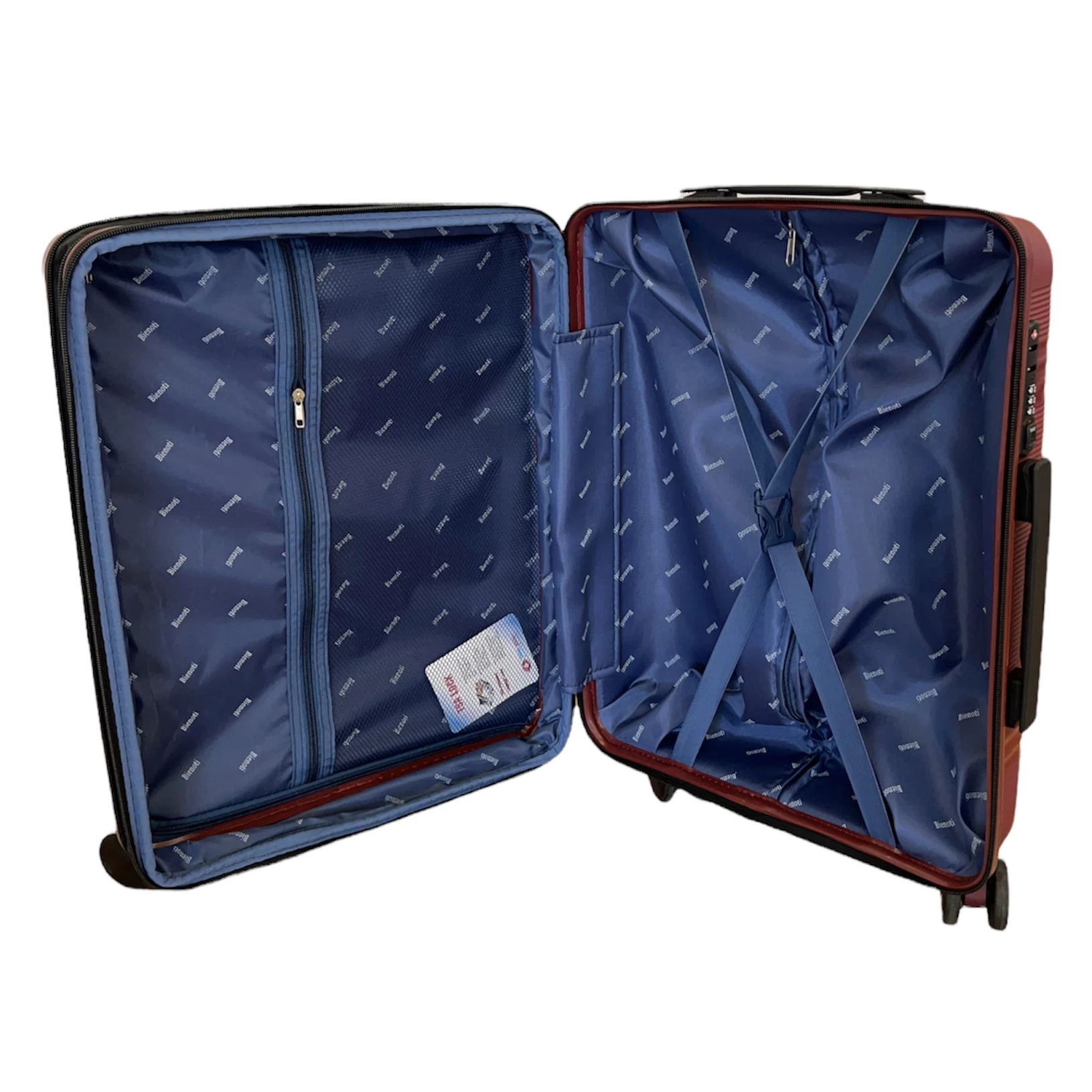 Maleta Cabina 4 Ruedas Expandible Bienoti-EV 8092 Granate 7 Maleta Cabina 4 Ruedas Expandible Bienoti-EV 8092 Granate - Imagen 5