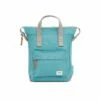 Mochila Roka London Bantry B Pequeña Sostenible Nylon Turquesa(petrol) -Viajar Tienda de ventas 26209