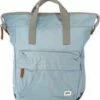 Mochila Roka London Bantry B Mediana Sostenible Nylon Azul (Lake)