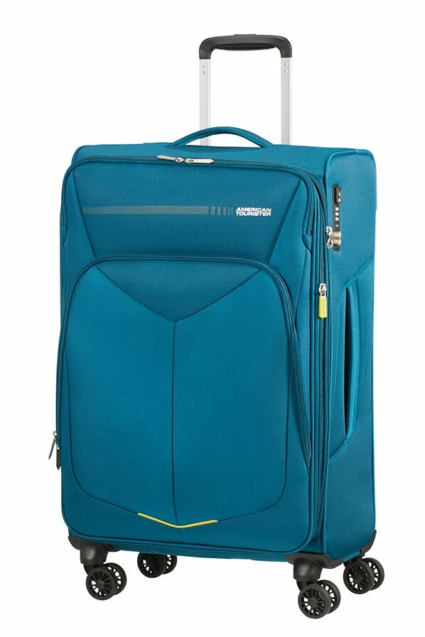 Maleta Mediana 67 Cm 4 Ruedas Exp American Tourister Summerfunk Azul (Teal 3 Maleta Mediana 67 Cm 4 Ruedas Exp American Tourister Summerfunk Azul (Teal