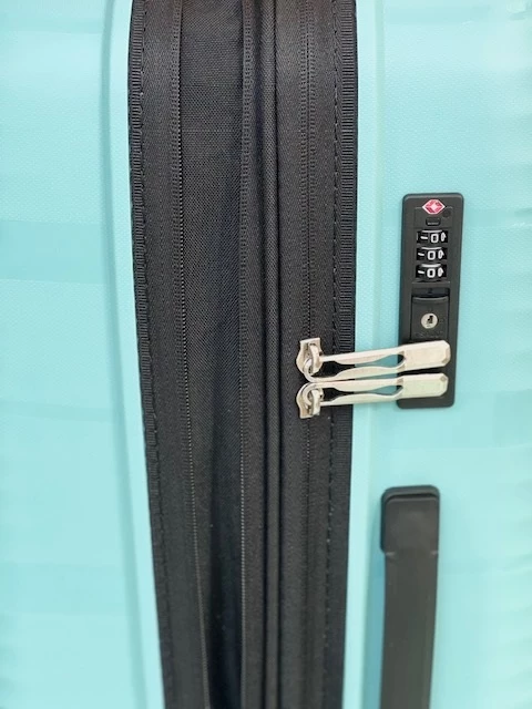 Maleta Mediana 4 Ruedas Rigida Exp Bienoti-EV 8094 Azul Claro (Water Blue) 11 Maleta Mediana 4 Ruedas Rigida Exp Bienoti-EV 8094 Azul Claro (Water Blue) - Imagen 9