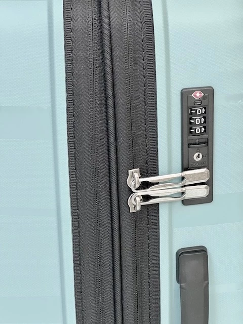 Maleta Mediana 4 Ruedas Rigida Exp Bienoti-EV 8094 Azul Claro (Water Blue) 10 Maleta Mediana 4 Ruedas Rigida Exp Bienoti-EV 8094 Azul Claro (Water Blue) - Imagen 8