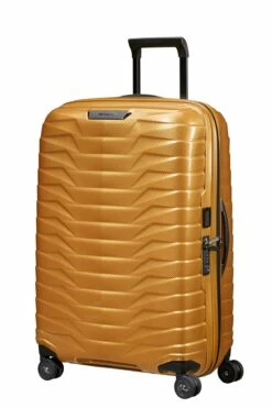 Maleta Mediana 69 Cm 4 Ruedas Samsonite Proxis Dorada (Honey Gold)