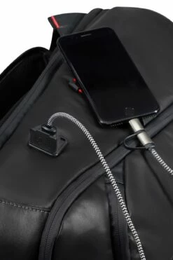 Mochila Ordenador M USB Samsonite Ecodiver Negro -Viajar Tienda de ventas 27079