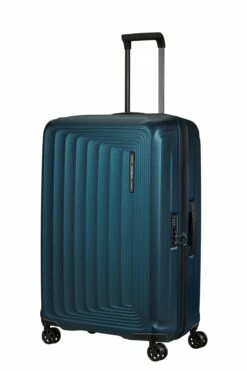 Maleta Grande 75 Cm Exp Samsonite Nuon Mate Azul ( Petrol Blue ) -Viajar Tienda de ventas 27340