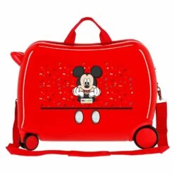 Disney Maleta Infantil Correpasillos 2 Ruedas Multid It's A Mickey Things Rojo