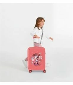 Disney Maleta De Cabina 55 Cm 4 Ruedas Rígida Minie Loving Life -Viajar Tienda de ventas 27432