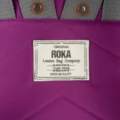 Mochila Roka London Canfield B Pequeña Sostenible Nylon Violeta (Violet) 13 Mochila Roka London Canfield B Pequeña Sostenible Nylon Violeta (Violet) -Viajar Tienda de ventas 27652