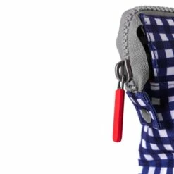 Mochila Roka London Bantry B Pequeña Sostenible Nylon Cuadros Azules (Gingh -Viajar Tienda de ventas 27725