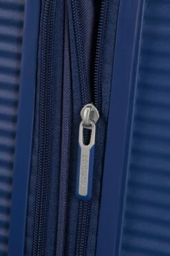 Maleta Cabina 55 Cm 4 R Exp American Tourister Soundbox Azul (Midnight Navy -Viajar Tienda de ventas 27849