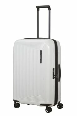 Maleta Mediana 69 Cm Exp 4 R Samsonite Nuon Blanco ( Metallic White ) -Viajar Tienda de ventas 28045