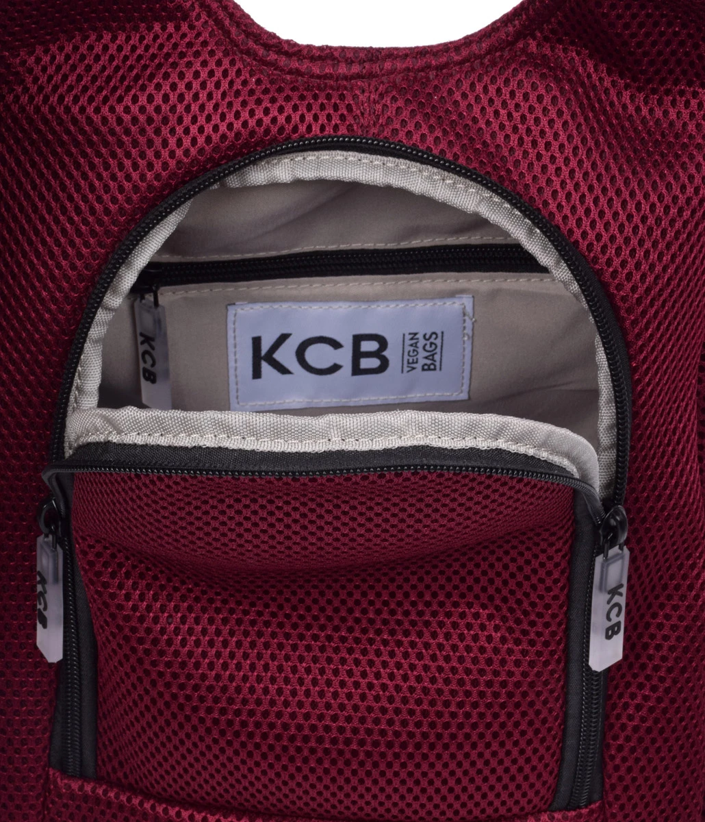 Mochila Grande Antirrobo 3D KCB 2360 Vino 8 Mochila Grande Antirrobo 3D KCB 2360 Vino - Imagen 6