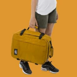 Mochila De Viaje Cabin Zero Classic 36 L. Mostaza (Orange Chilli) -Viajar Tienda de ventas 28491