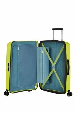 Maleta Mediana 67 Cm 4 Ruedas American Tourister Aerostep Lima ( Light Lima -Viajar Tienda de ventas 28958