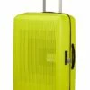 Maleta Mediana 67 Cm 4 Ruedas American Tourister Aerostep Lima ( Light Lima