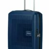 Maleta Cabina 55 Cm 4 Ruedas American Tourister Aerostep Azul Marino -Viajar Tienda de ventas 29004
