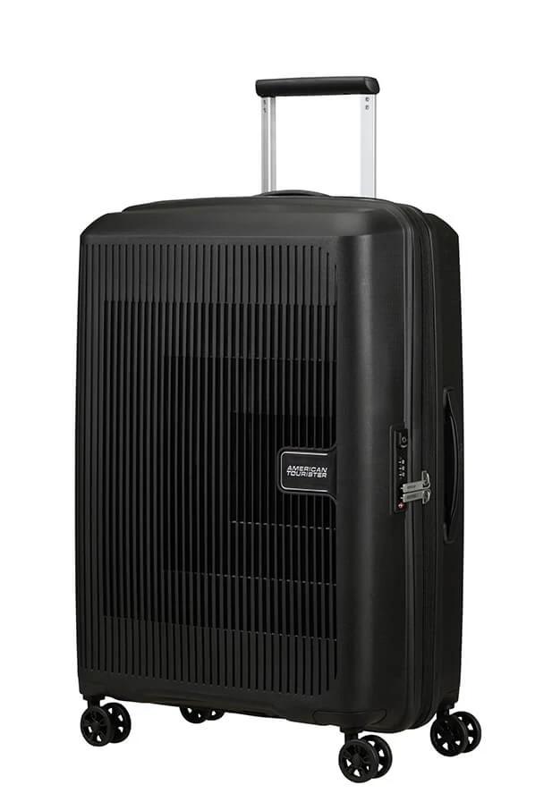 Maleta Mediana 67 Cm 4 Ruedas American Tourister Aerostep Negro ( Black ) 3 Maleta Mediana 67 Cm 4 Ruedas American Tourister Aerostep Negro ( Black )