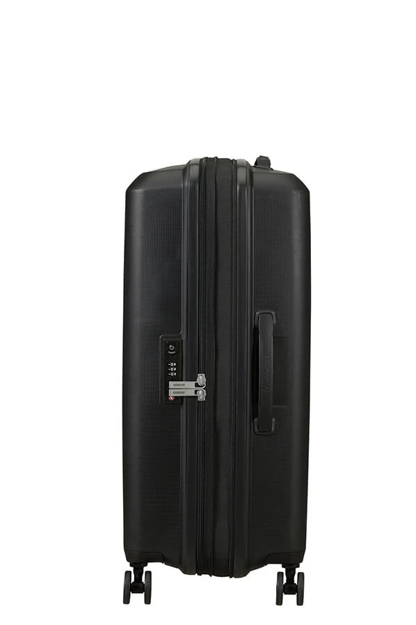 Maleta Mediana 67 Cm 4 Ruedas American Tourister Aerostep Negro ( Black ) 14 Maleta Mediana 67 Cm 4 Ruedas American Tourister Aerostep Negro ( Black ) - Imagen 12