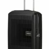 Maleta Cabina 55 Cm 4 Ruedas American Tourister Aerostep Negro ( Black ) -Viajar Tienda de ventas 29098